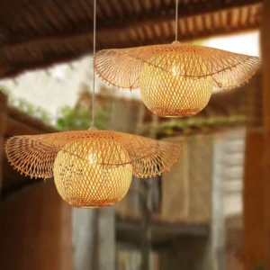 Southeast Asia Hand Woven Bamboo Pendant Lights