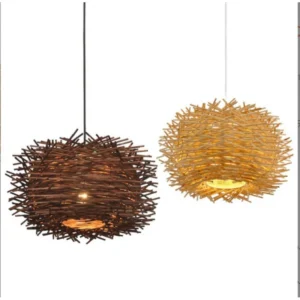 Southeast Asia Rattan Ceiling Lamp