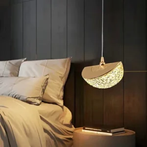 Modern LED Pendant Light For Bedside Living Dining Room Indoor Luxury Chandelier Home Decoration Nordic Hanging Lamp Luster